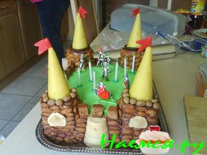 Торт "Рыцарский замок"