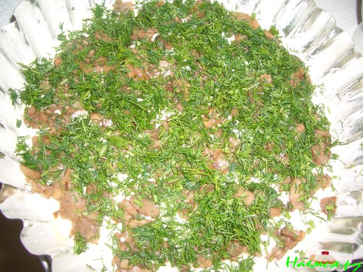 Грибной пирог с луком и сыром