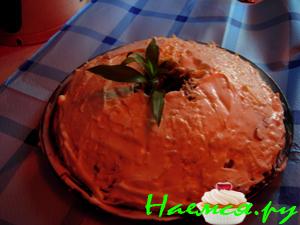 Куриный салат с грибами (вариант на тему)