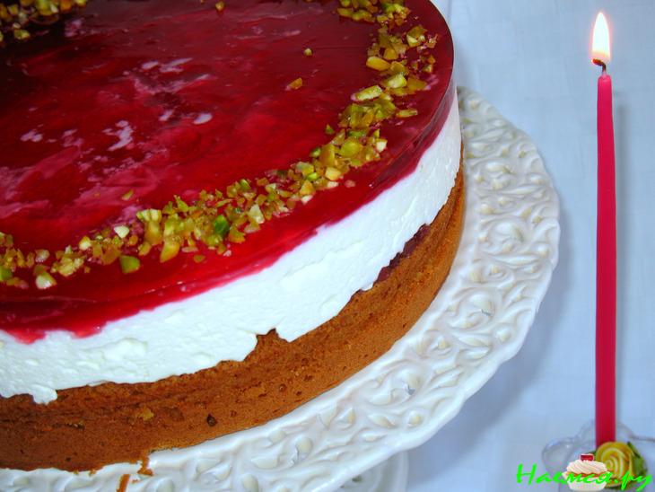 Торт &laquo;Брусничная мечта&raquo;