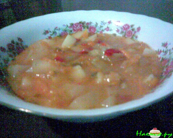 Кабачковый суп для привереды