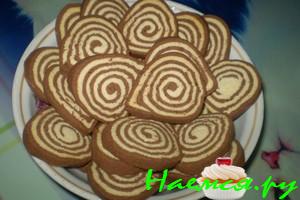 Печенье с какао "День и ночь" Печенье с какао "День и ночь"