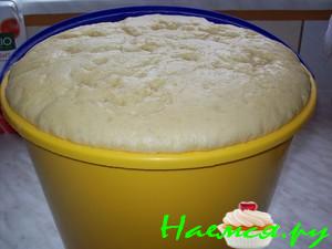 Сдобное дрожжевое тесто