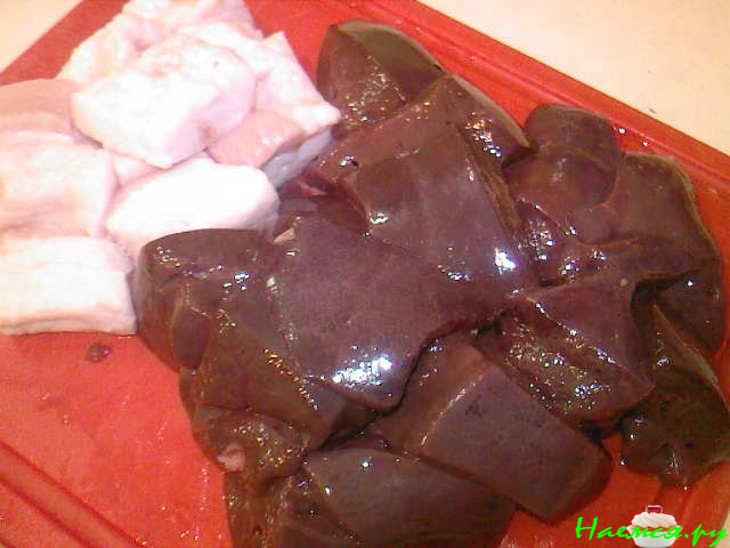 Печеночный паштет с салом