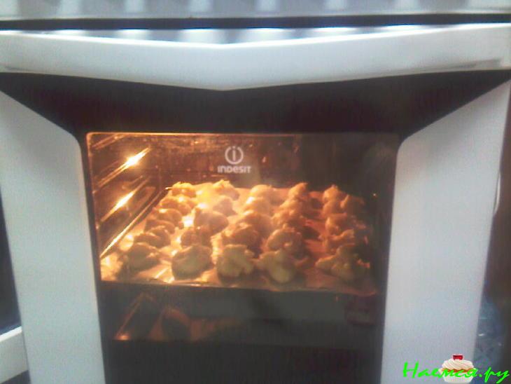 Эклеры с манго