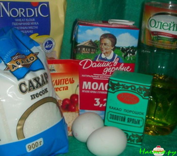 Торт "Шоколад на кипятке" Торт "Шоколад на кипятке"