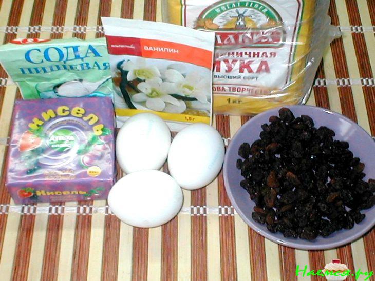 Пирог-губка на киселе