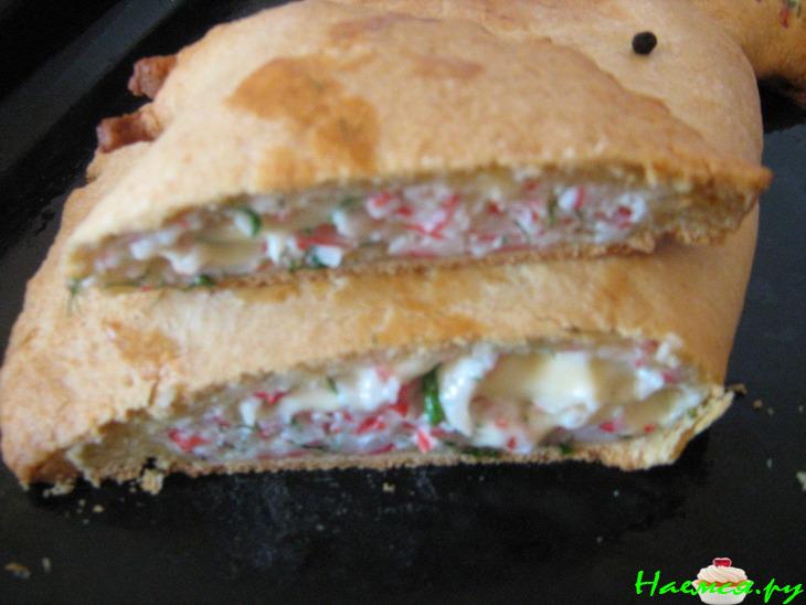 Пирожки &laquo;Крабики&raquo; и пирог "Краб" (Вариант начинки)