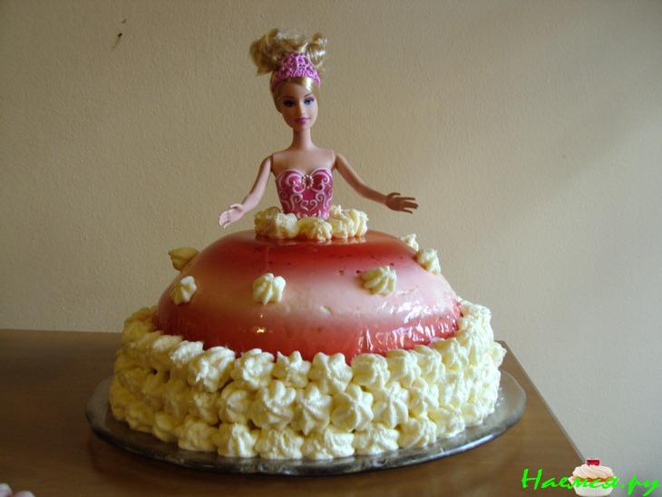 Торт "Барби-балерина"