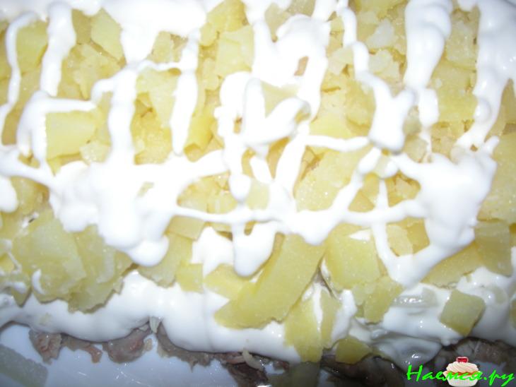 Салат "Тачка"