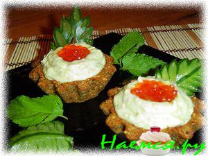 Тарталеточки с селедочкой