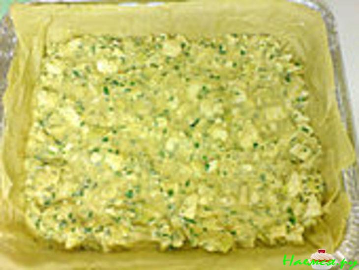 Фаршированный пирог с теста фило