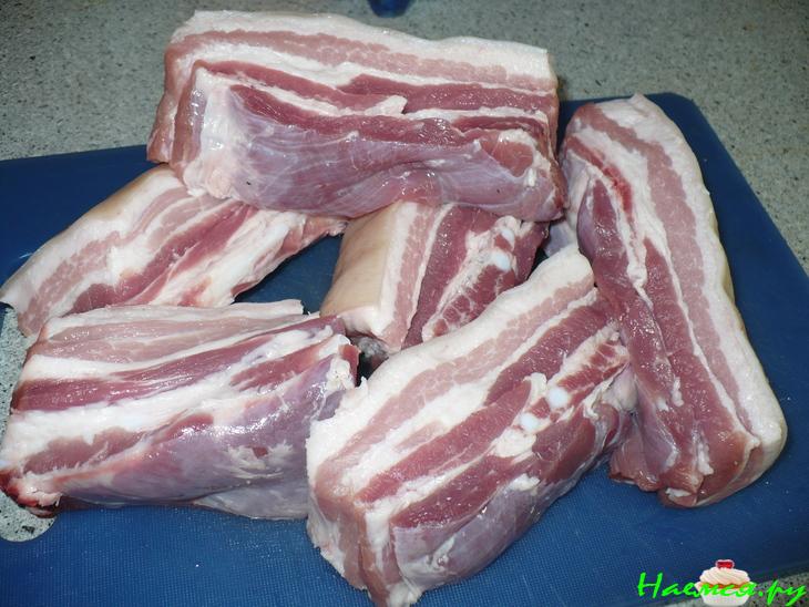 Грудинка домашняя