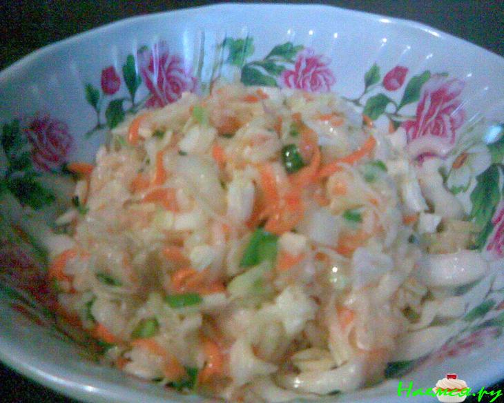 Пикантный овощной салат Пикантный овощной салат