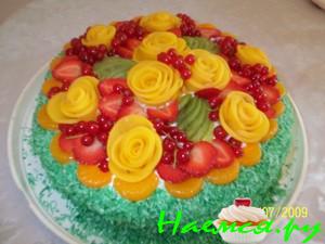 Торт "Фруктовая сказка" Торт "Фруктовая сказка"