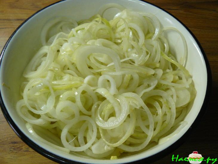 Рыбный пирог (тесто дрожжевое на сыворотке)