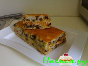 Рыбный желатиновый торт с черносливом Рыбный желатиновый торт с черносливом