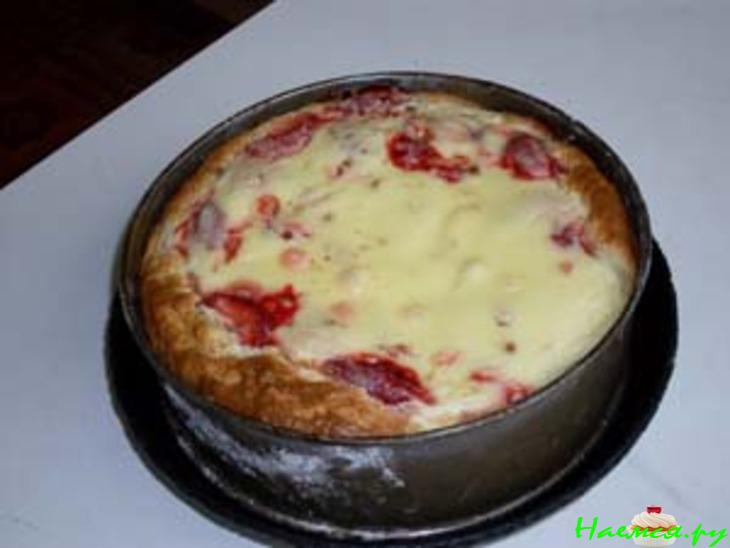 Абрикосово-клубничный пирог Абрикосово-клубничный пирог