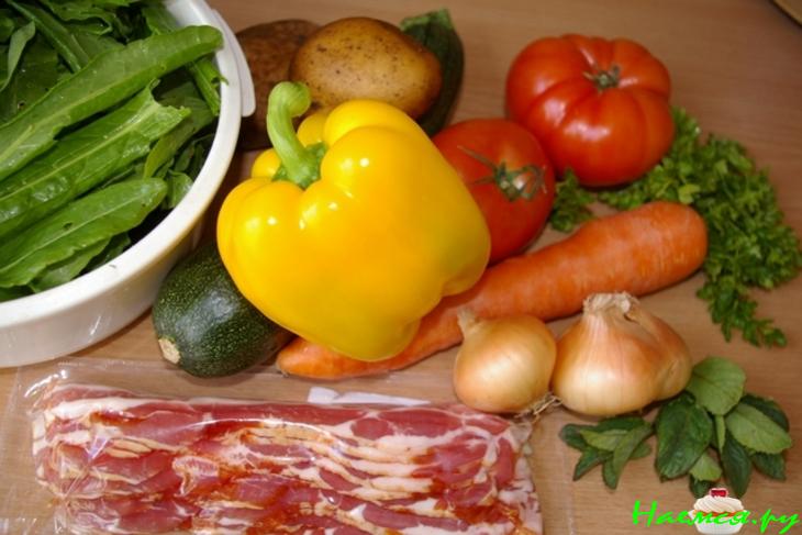 Суп "Весеннее настроение"