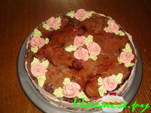 Торт "Прага" со сгущенкой