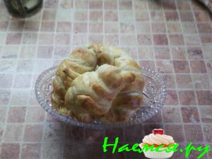 Круасаны с орехами
