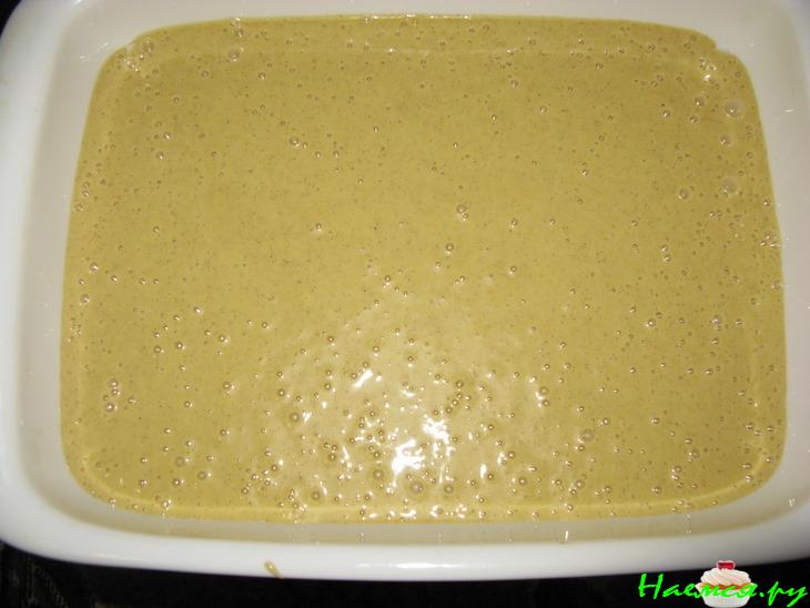 Пирог на газировке с вишней и посыпкой 'Штрейзель'