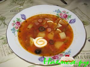 Суп «Солянка» Суп «Солянка»