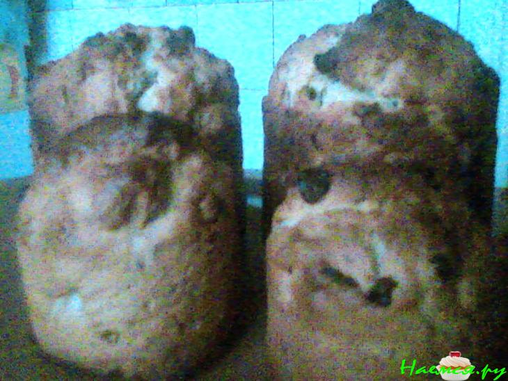 Кулич с помадкой