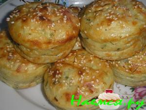 Маффины из кабачков и брынзы Маффины из кабачков и брынзы
