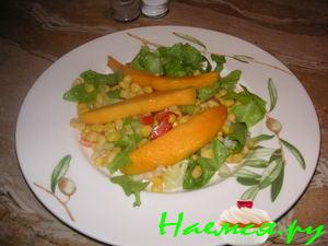 Лёгкий салат из манго Лёгкий салат из манго