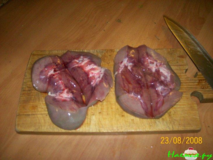 Калья (почти классический рассольник с почками)