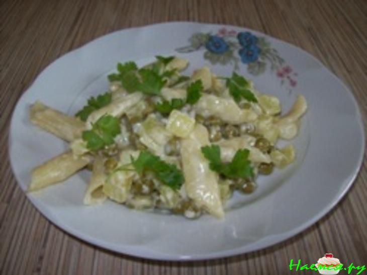 Макароны с кабачком