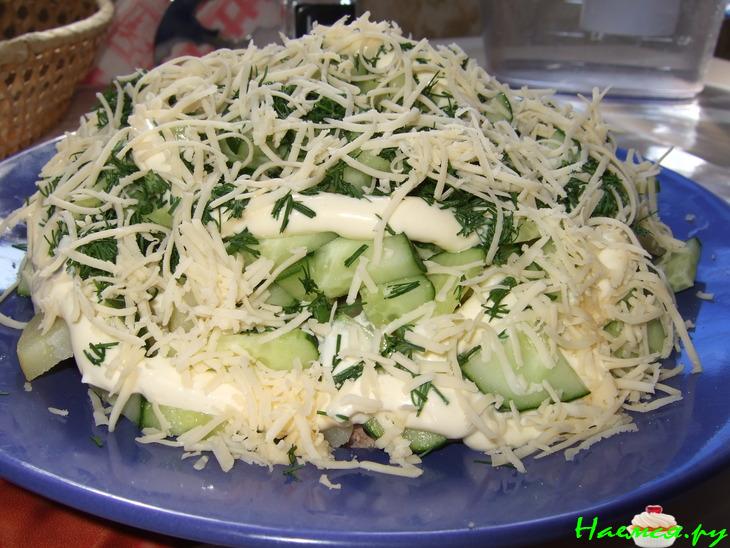 Салат Мясной (с говядиной)