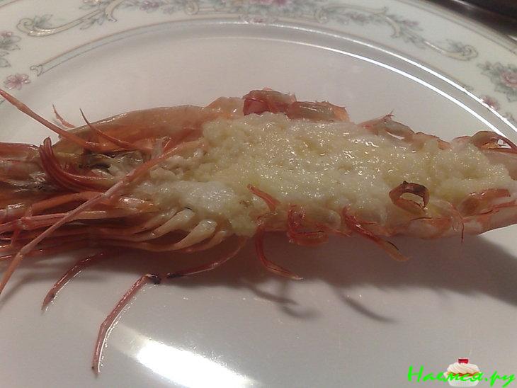 Запеченные креветки