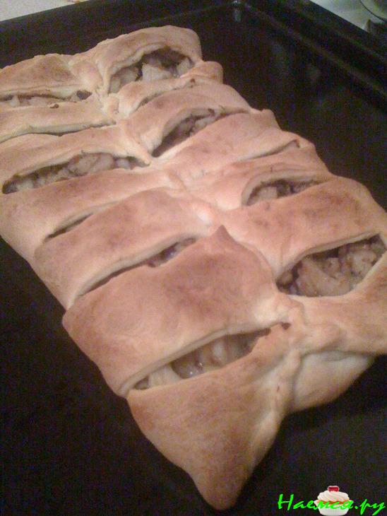 Рыбный пирог с филе телапии