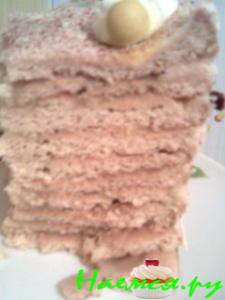 Медовик на коньяке