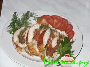 Куриный рулет острый Куриный рулет острый