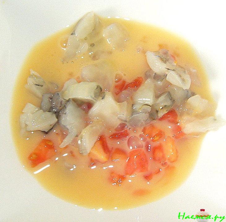 Омлет.. или помидоры фаршированные