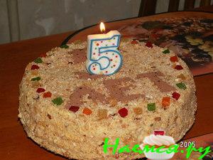 Торт "Медовик" со сгущенкой Торт "Медовик" со сгущенкой