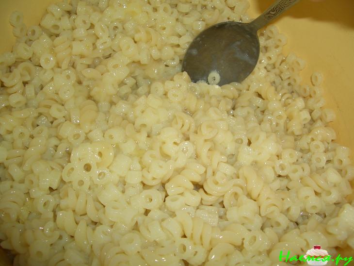 Запеканка из макарон со свининой