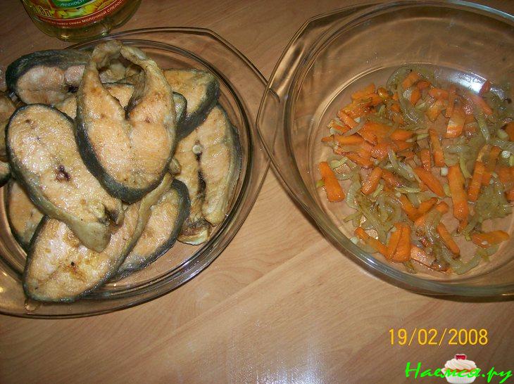 Лосось под маринадом с китайским уклоном