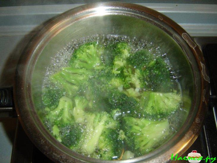 Суп двухцветный