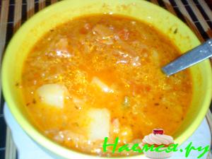 Щи из квашеной капусты