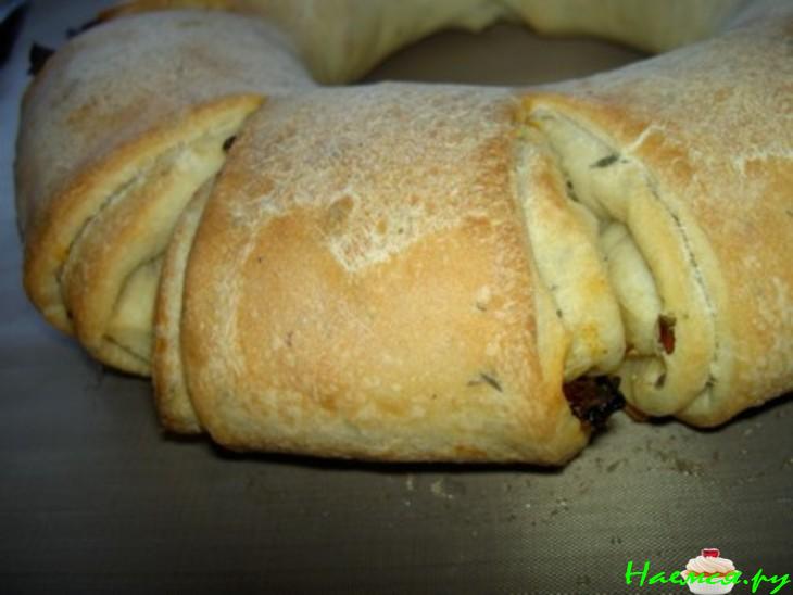 Фокачча с сушеными томатами