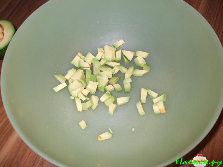 Салат "Что попало" (в смысле, что под руку попало)