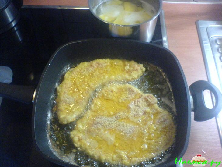 Венский шницель (телятина)