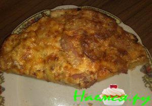 Пицца - добей всё, что в холодильнике!