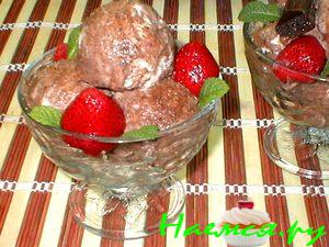 Шоколадный пломбир Шоколадный пломбир