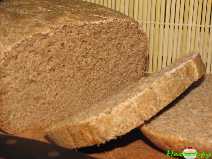 Ржаной хлеб "Без ничего" (рецепт для хлебопечки)