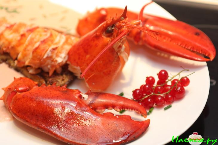 Омар на фуагра